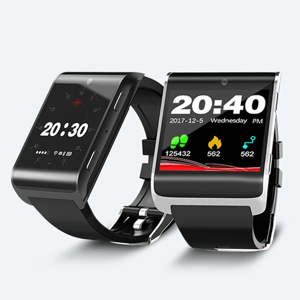 

4G Smart Watch DM2018 1.54 inch GPS Sports smartwatch phone Android 6.0 Bluetooth 4.0 Heart Rate Monitor Pedometer PK KW88 DM98