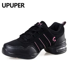 UPUPER/Танцевальная обувь для женщин; мягкая подошва; Современный Джаз; Танцевальная обувь; кроссовки для женщин; женская обувь для тренировок; большие Size34-42