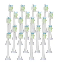 20pcs Best Electric Sonic Replacement Tooth Brush Head For Philips Sonicare Toothbrush Heads Diamondclean Soft Bristles