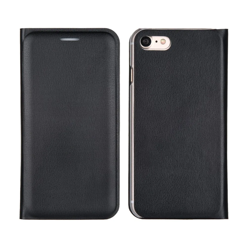 Luxury Ultra Thin PU Flip Leather Case Back Cover for