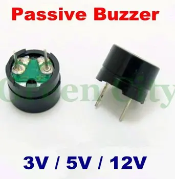 

100pcs/lot+Free Shipping Passive Buzzer / Electromagnetic Type/AC/2KHz /Generally Used for 3V,5V and 12V