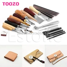 1 компл. Кожа ремесло сшивание резьба Рабочая швейная седло грувер-пробойник инструменты G08 и Прямая поставка