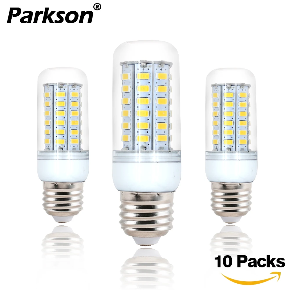 PARKSON 10 unids/lote lámpara Led E27 220 V 24 38 48 56 69 72 96 leds bombilla 5730 SMD bombillas lamparas lampada led bombilla de luz de focos E27 PARKSON 10 unids/lote lámpara Led E27 220 V 24 38 48 56 69 72 96 leds bombilla 5730 SMD bombillas lamparas lampada led bombilla de luz de focos E27
