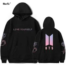 

BTS Bangtan Boys Sweatshirt Women Hoodies Love Yourself Bts Print Sweatshirt Women Pullovers Kpop Korean harajuku Pullovers