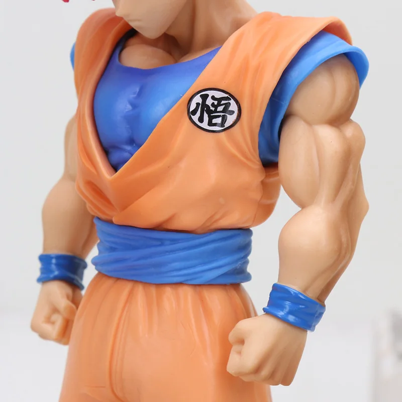 1" 30 см Dragon Ball Z Super Saiyan Son Goku Super Saiyan God Red Hair ПВХ фигурка Коллекционная модель игрушки