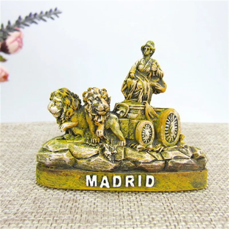 Spain Madrid Souvenir Fridge Plaza de Cibeles Travel Memorial