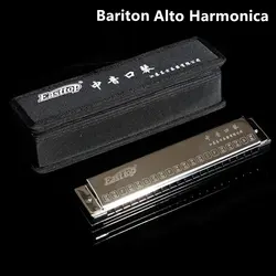 Easttop Bariton гармоника Старший Профессиональный альт-Harmonika T5 музыкальный инструмент Арфы сопровождения рот Органы