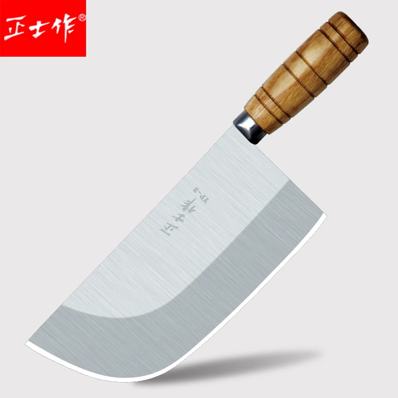 

Free Shipping ZSZ Forged Kitchen Professional Chef Knife Handmade Butcher Pork Knife Meat Slicing Knife Multifunctional Knives