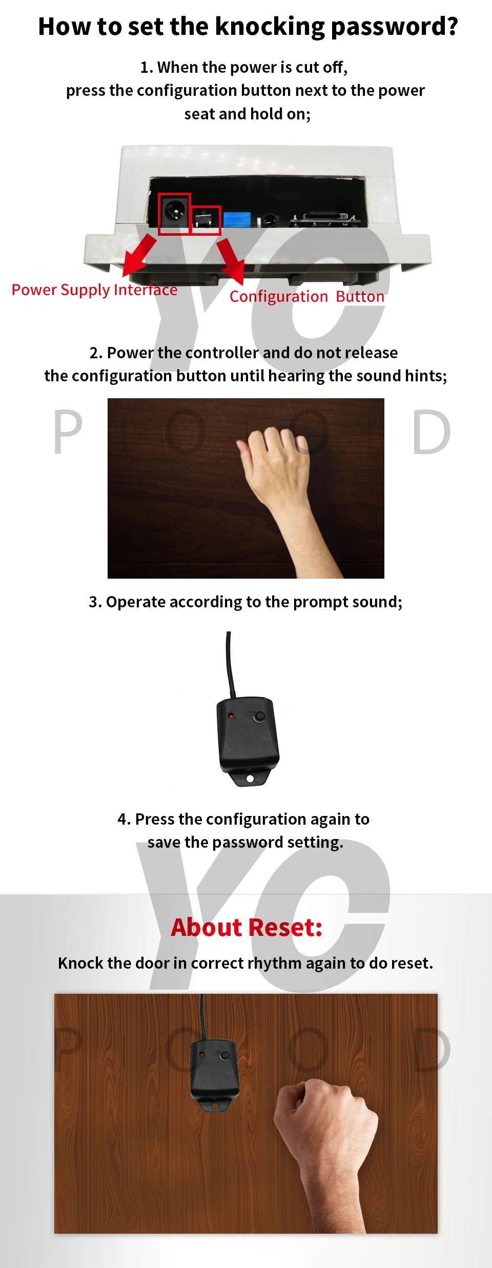 Kits de controle de acesso