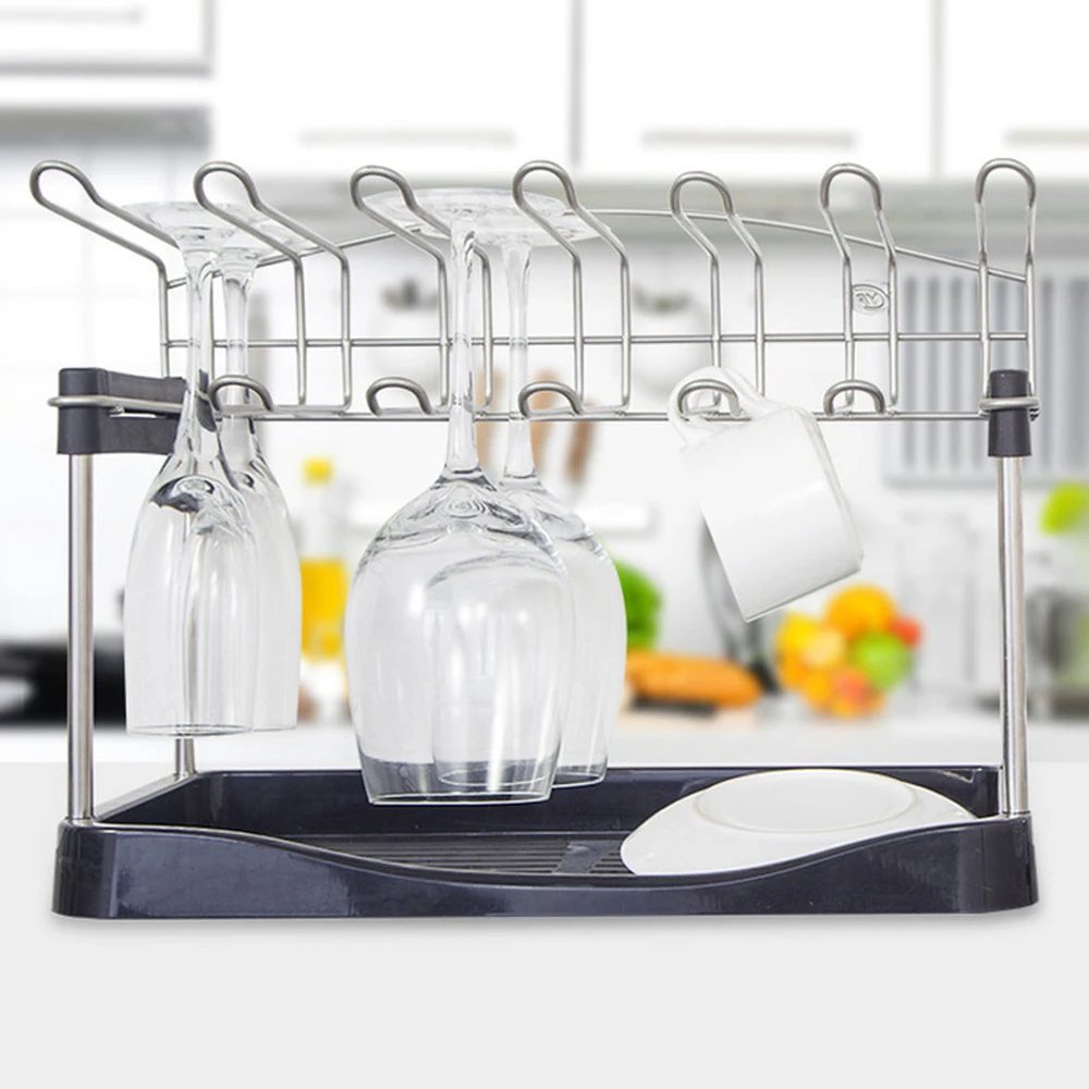  Cup rack inverted wine holder kitchen utensils drainage tray household hanging tray wx8071053 - 32911491322