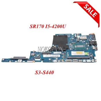 

NOKOTION VIUS5 LA-9761P Mainboard for Lenovo Thinkpad S3-S440 Laptop motherboard SR170 I5-4200U CPU works