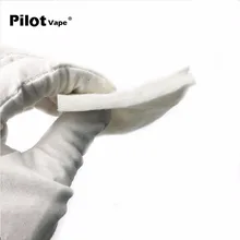 Pilot VAPE 10pcs pack Organic Japanese Cotton For RDA RBA Atomizer Coil Wick DIY E Cigarette