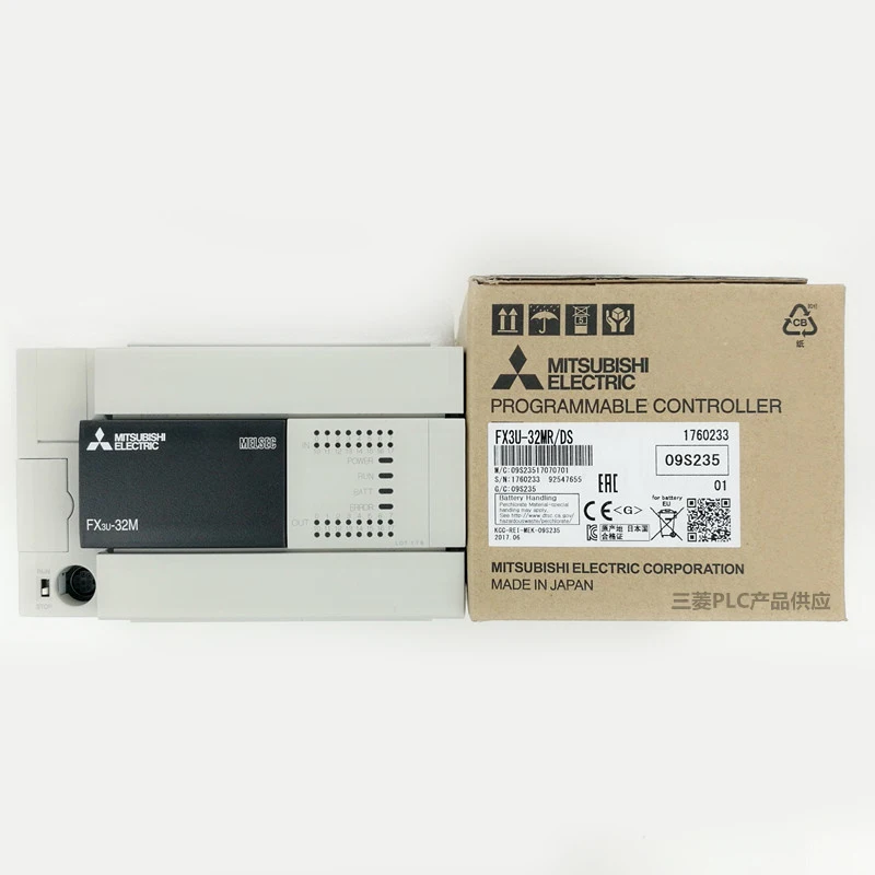 

1pc New Original Micro Programmable Controller FX3U PLC FX3U-16MR/DS FX3U-32MR/DS FX3U-48MR/DS FX3U-64MR/DS FX3U-80MR/DS 24V