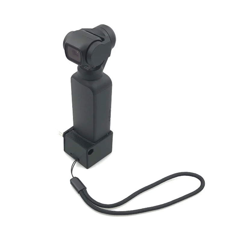 Сменный наручный ремень с крепежная База крепление для DJI OSMO Карманный ручной карданный камеры аксессуары Поддержка База крепление