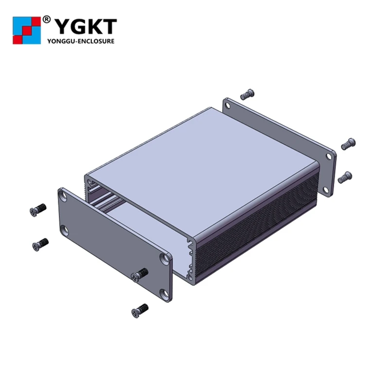 YGK 006 64*23 5*75/2.52 ''x 0 93'' x 3 74 ''(wxhxl) мм алюминиевый diy электронный корпус для