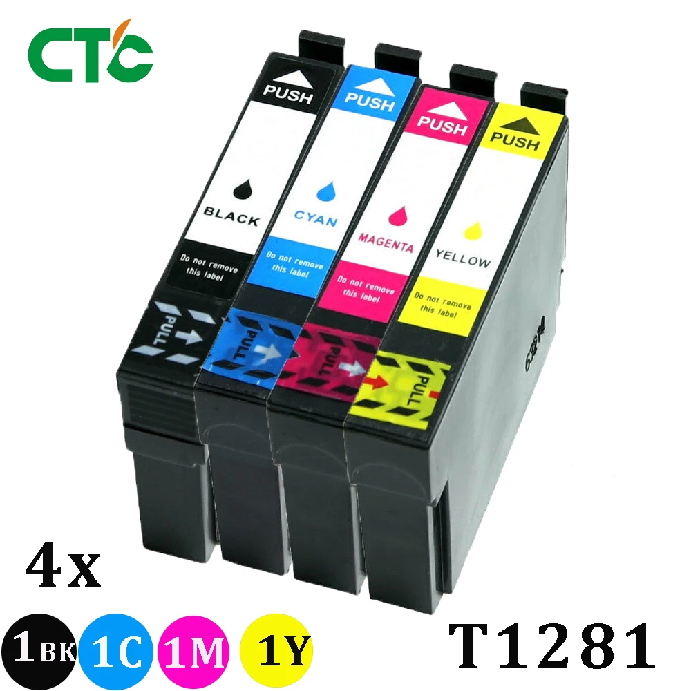 T1281 T1282 T1283 T1284 T1285 чернила с чипом совместимые EPSON stylus S22 SX130 SX125 SX235W SX435W SX425W принтеры