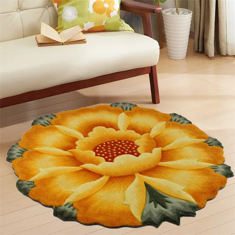 

Round living room hanging basket carpets Home Hotel Floor Decoration BedroomRoom Foot Pads Rugs alfombras para la sala moderna