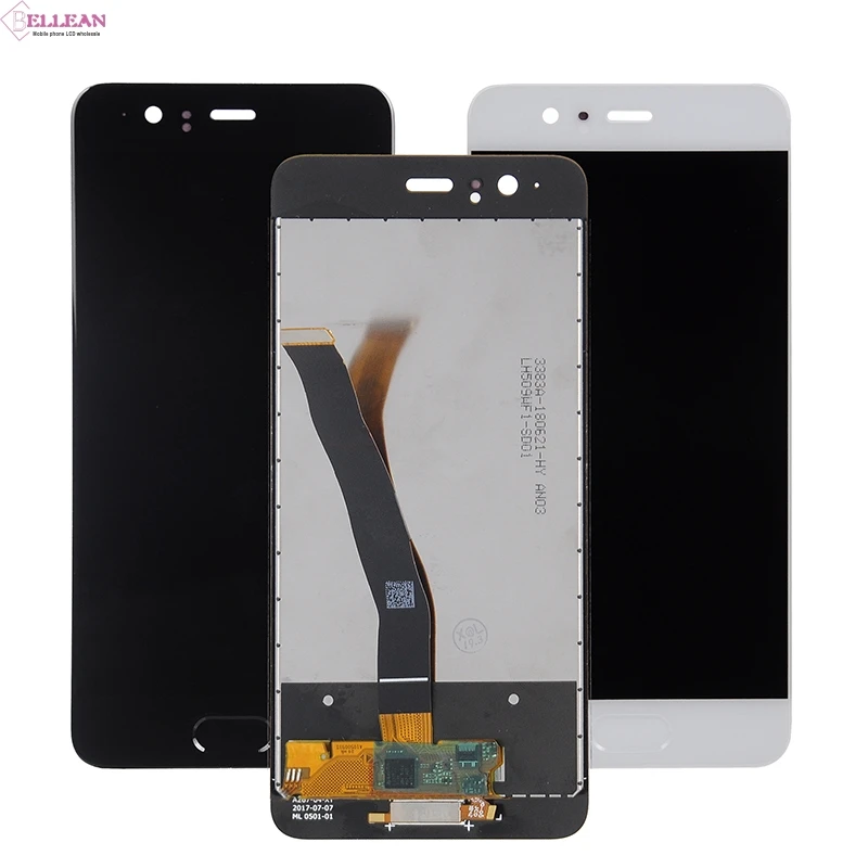 

HH Promotion For Huawei P10 LCD VTR-L09 VTR-L10 VTR-L29 Display Touch Screen Digitizer Assembly+Fingerprint ID Sensor