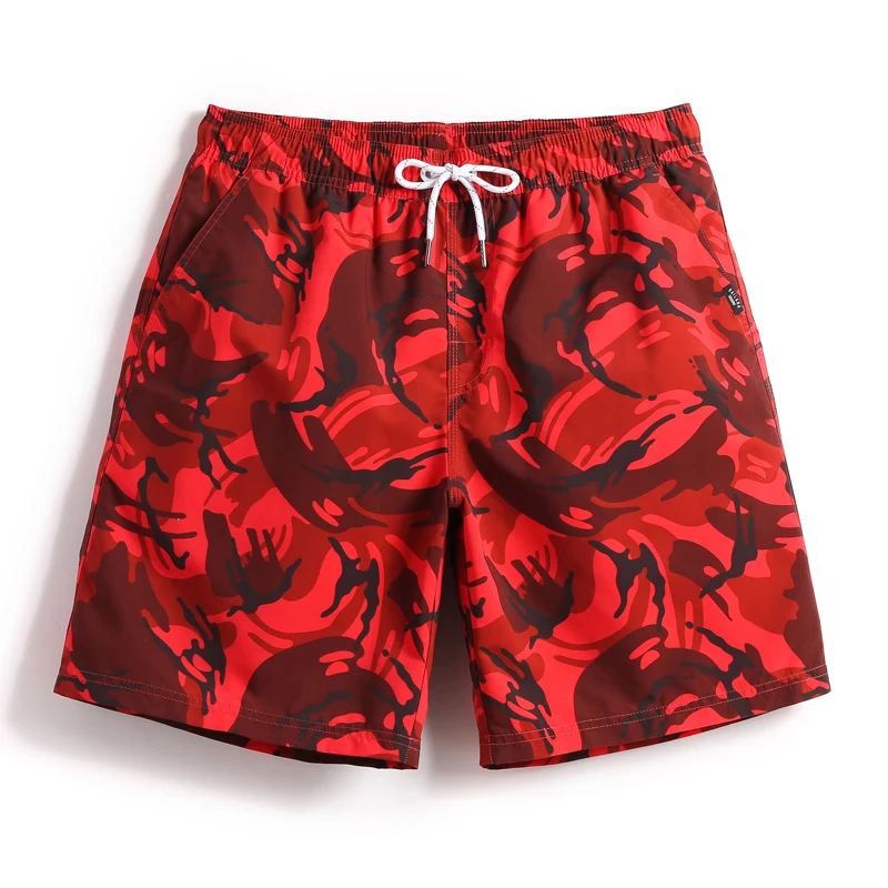 

Men Boardshorts Board Beach Shorts Swimwear Swimsuits Men's Casual Bermuda Jogger Shorts Quick Drying Shorts Trunks With Lining