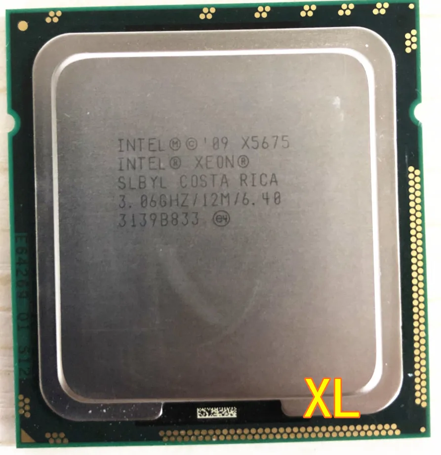 Процессор lntel X5675 x5675 шестиядерный процессор 3 06 ГГц L3 = 12 м/95 Вт разъем LGA 1366