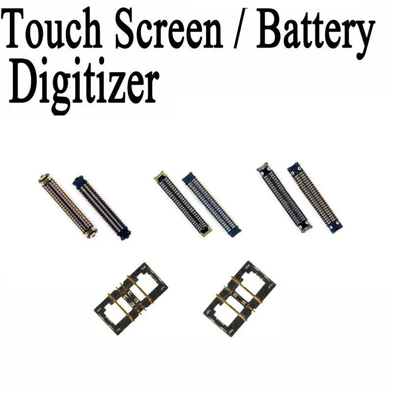 

New FPC Connector For iPhone 6 6 Plus 6S 6S Plus Lcd Digitizer / Battery / Touch Screen Connector Clip On Motherboard Main Board