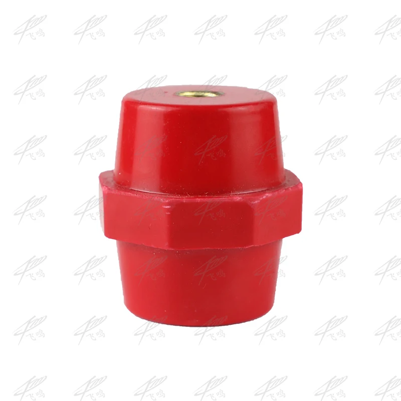 5 шт. диаметр 6 мм красный смолы повышенной водонепроницаемости шина поддержка изолятор SM-25 SM25