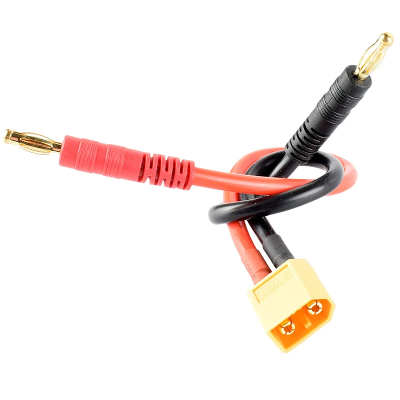 1PCS 15CM XT60 to 4.0 Banana Plug 12# Silicone Line Power Connect Wire Conversion DIY Accessories for RC Model | Игрушки и хобби