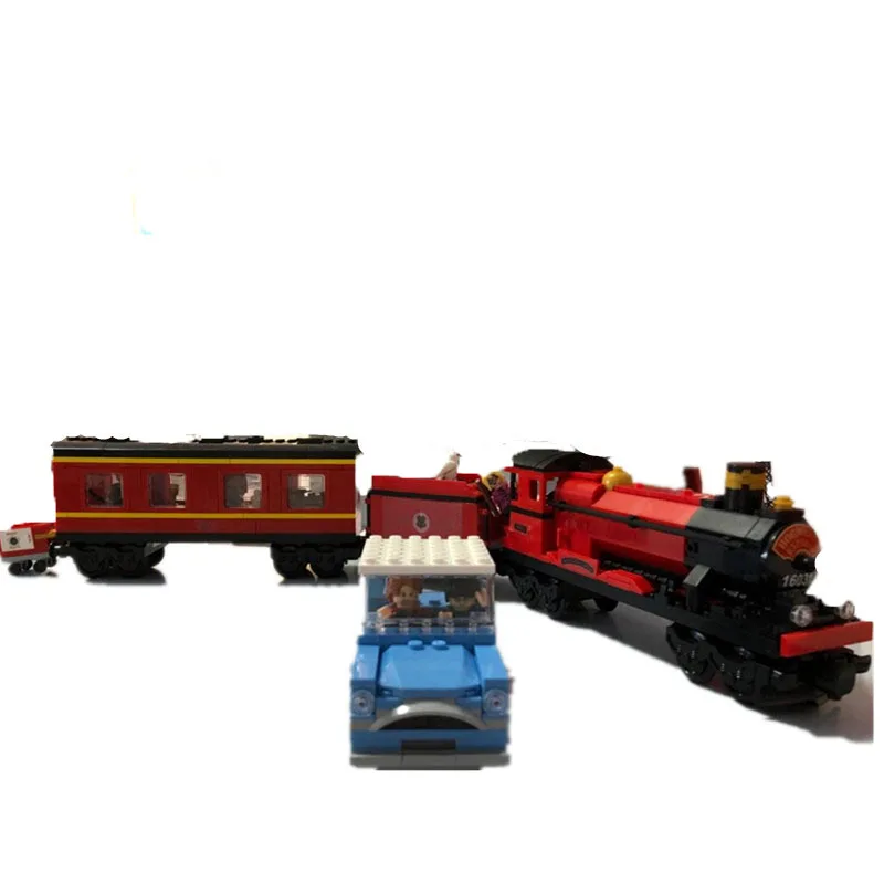 

4841 The Hogwarts Express Harry Series Movie Hermione Ron Building Blocks Toys For Children Compatible for Legoing Figures 16031