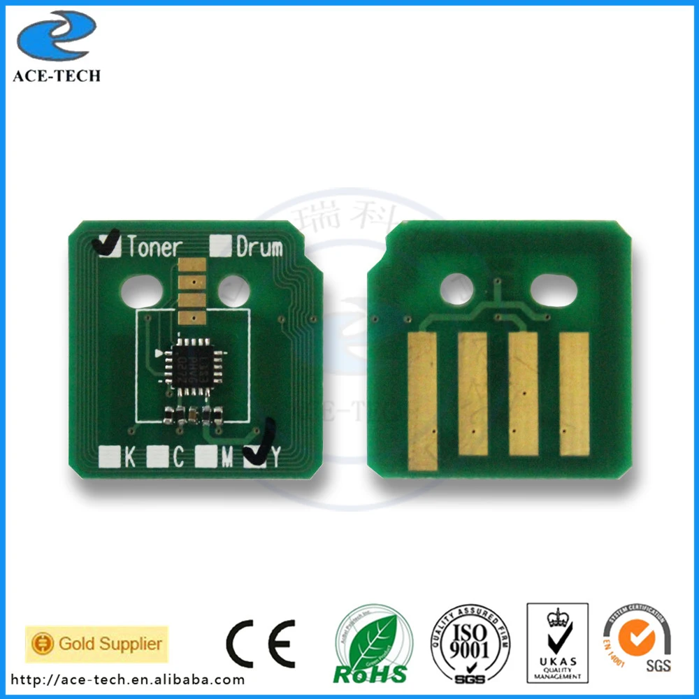Free shipping toner chip DocuPrint C3350 reset cartridge printer refill for Xerox laser machine