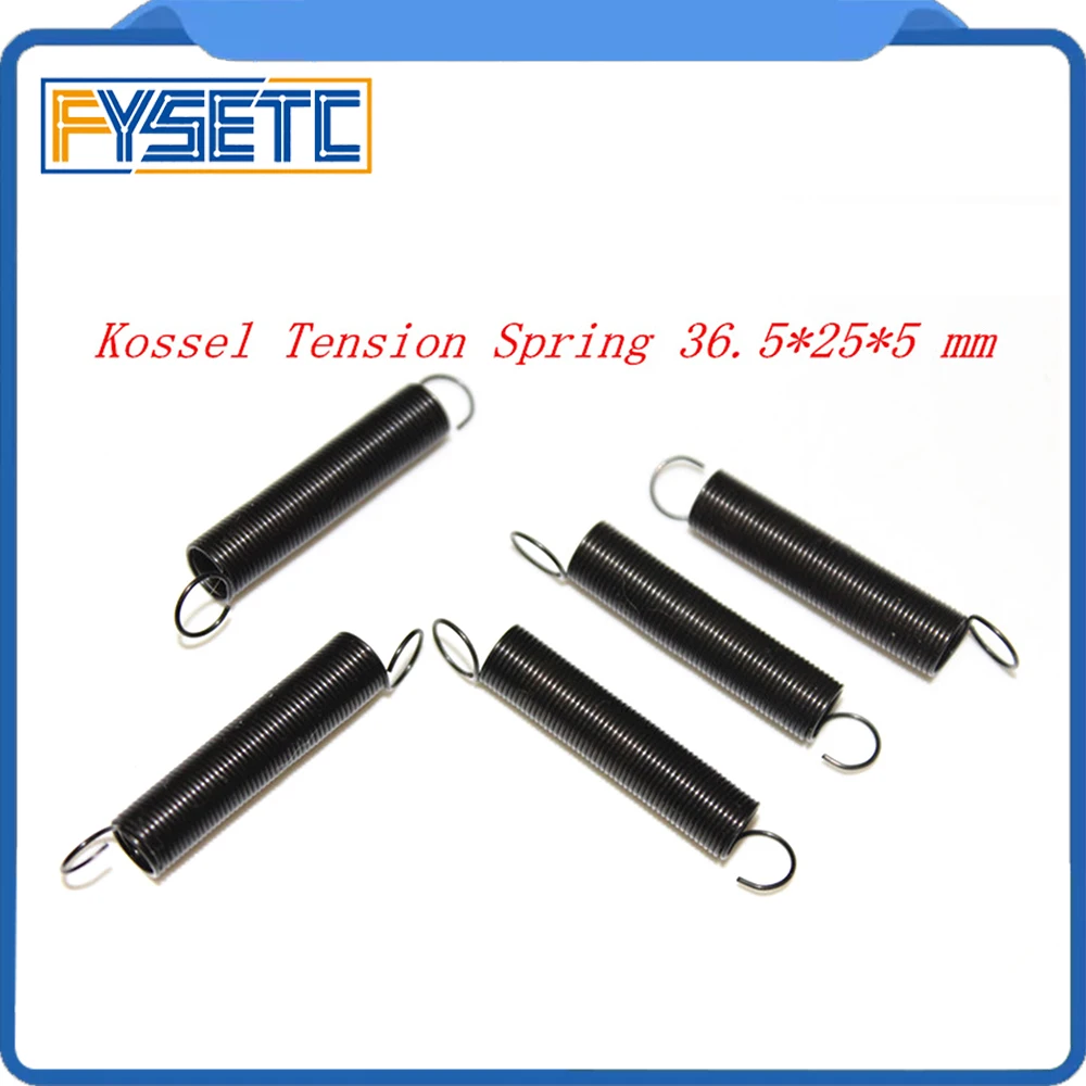 1 шт. 3D-принтер DIY Kossel Delta Rostock Putt Натяжная пружина демпфирующая 36 5*25*5 мм |