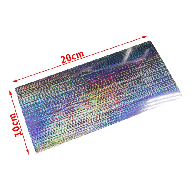 Holographic Stickers Fishing Lures  Holographic Film Fishing Lure - 6pcs  4pcs Fish - Aliexpress