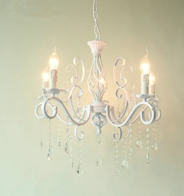 Vintage-Wrought-Iron-Crystal-Chandelier-White-Ceiling-lamp-E14-Candle-Lights-Lighting-Fixture.jpg_640x640