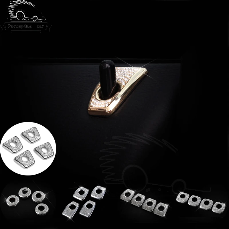 Us 10 88 Diamond Door Lock Pins Decorative Cover Trim Interior Pin Stickers For Bmw 1 2 3 4 5 7 Series 3gt 5gt M X1x3x4 X5 X6 Car Styling In