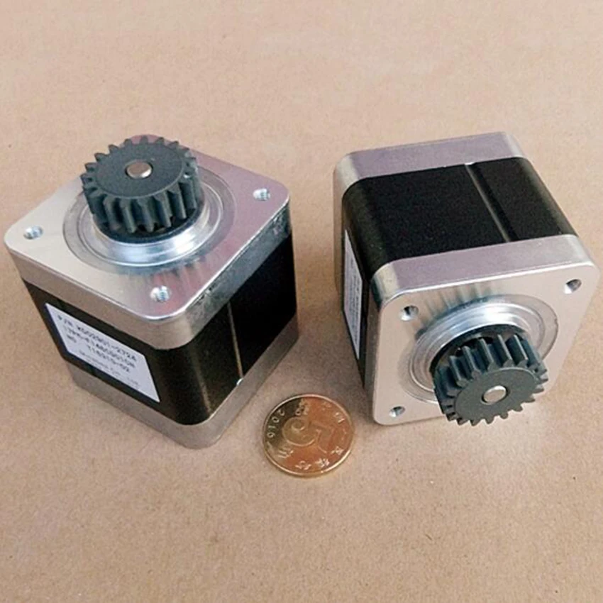 

1pcs two-phase four-wire 42 stepper motor high torque 2A 0.4 N.m Printer CNC Laser Grind Foam Plasma Cut