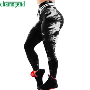 

CHAMSGEND Yoga Pants Priented Fitness Sports Yoga Pants Casual Running Jumpsuit trousers pants Women Sports Leggings Pants 09