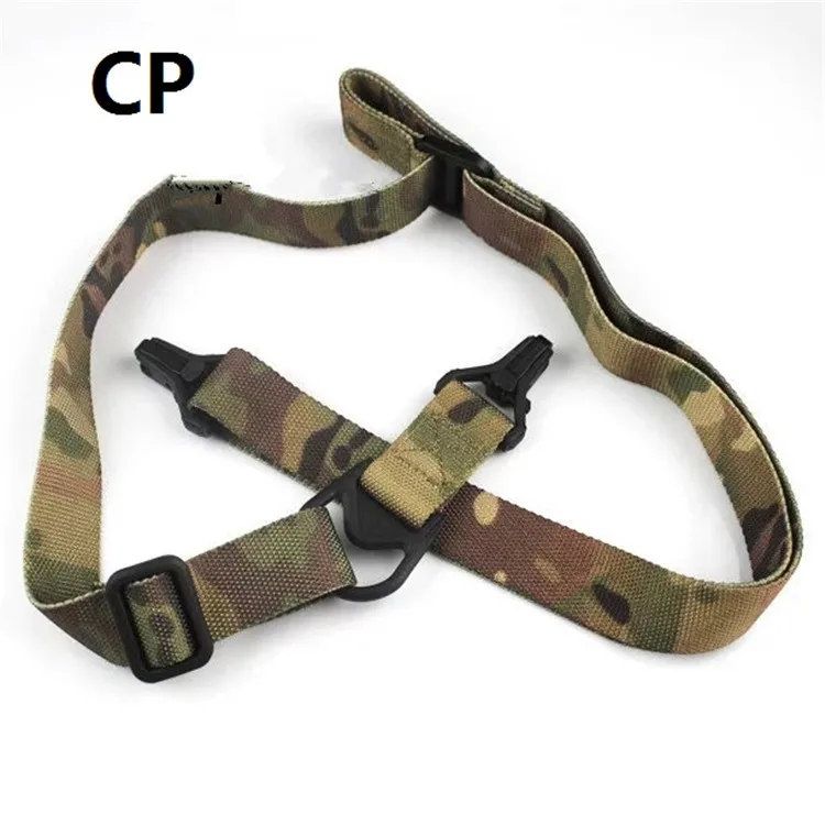 

Tactical Two 2 Duble Points Nylon Gun Sling Military Airsoft Hunting Rifle Sling Paintball Outdoor Hunting Pistol Strap