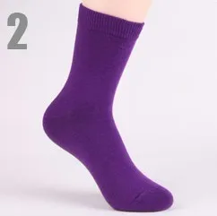 Высокое качество и дешево, Бесплатная доставка 12 шт. = 6 пар/лот конфеты цвета хлопок женские модные носки женские носки