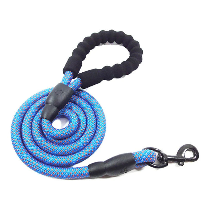 

Pet Dogs Leash Nylon Rope Reflective Running Tracking Leashes Long Lead Dog Mountain Climbing Rope For Medium Large Big Dog