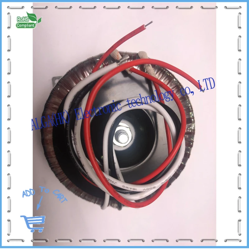 Transformador de Potência 100w do Transformador do Anel Toroidal 22 24 30w 40w 50w 220 Entrada Dupla 30 32 v. 12 v 15 18