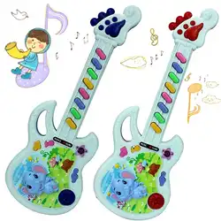 2018 Новый 1 шт музыкальное образование детские игрушки для малышей Детская портативная гитара Клавиатура Развивающие Симпатичные игрушки-17