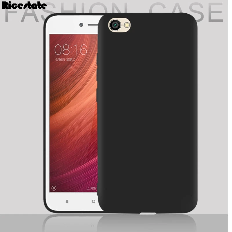 

Xiaomi Redmi Note 5A 2GB/16GB Standard Edition Matte Candy Solid color Cover Silicone TPU soft case for Redmi Y1 lite