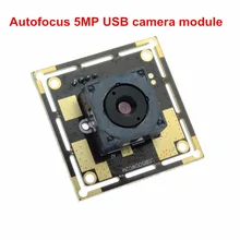 ELP драйвер OV5640 мини 5mp CMOS, USB Автофокус веб-камера для телескопа эндоскоп, микроскоп со светодиодной подсветкой из 30 градусов мегапиксельный объектив