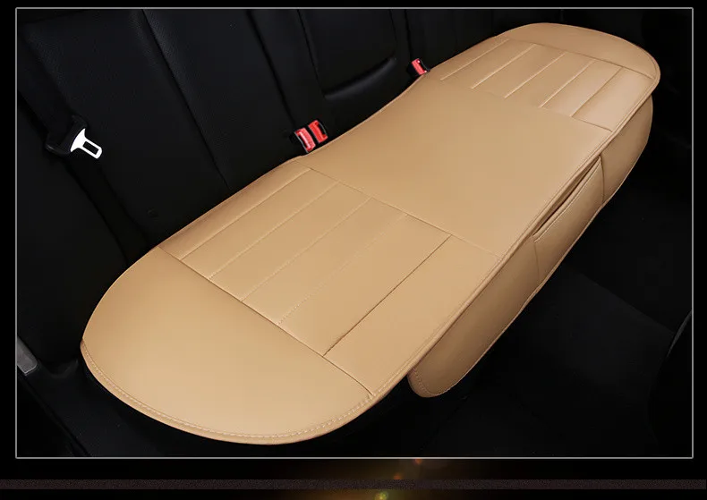 3 шт./1 комплект кожаное сиденье для салона автомобиля Чехол Подушка автомобильное сиденье протектор подушки сиденья автомобиля коврик подходит для почти автомобилей