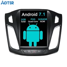 Aotsr Android 7.1 Big Screen Car No DVD Player GPS Navigation For Ford Focus 2012-2018 Auto navi stereo headunit multimedia