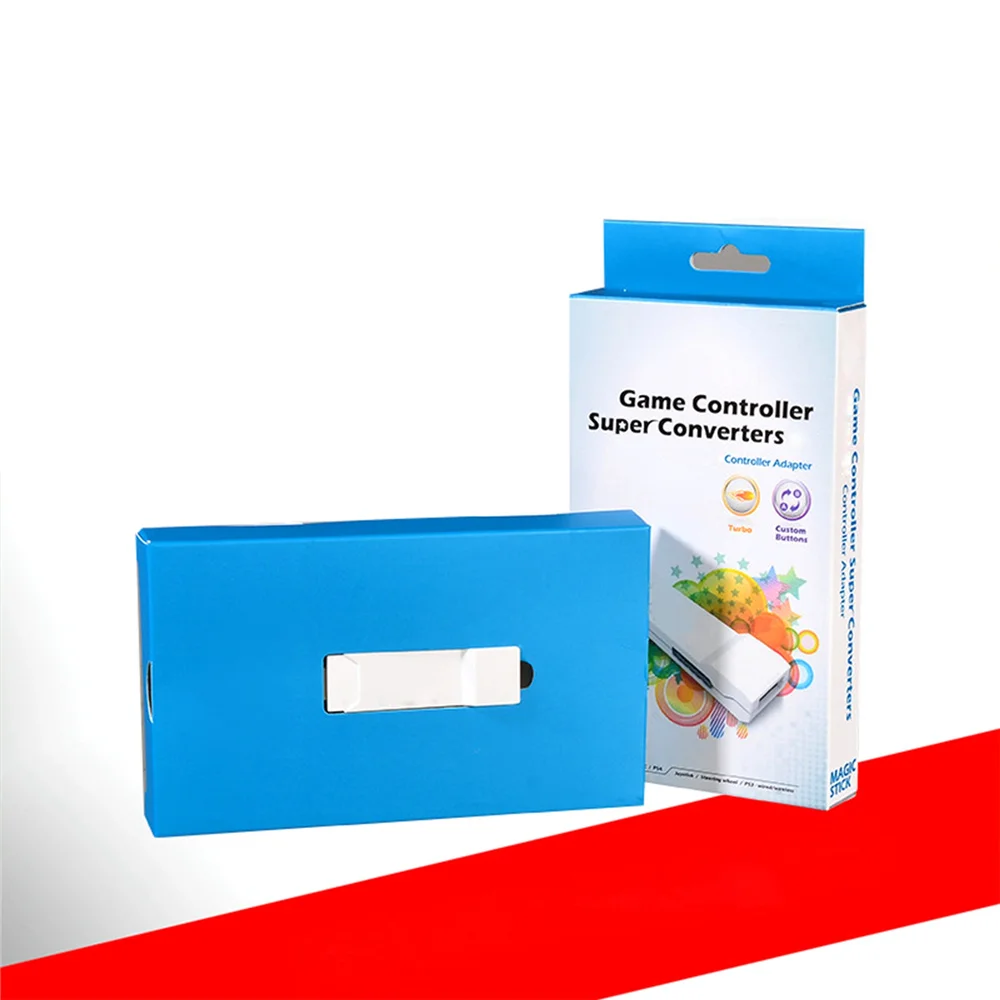 

XBERSTAR Plug&Play Vibration support Platform PS3 to PS4 console Gaming Converter connector Controller Adapter White