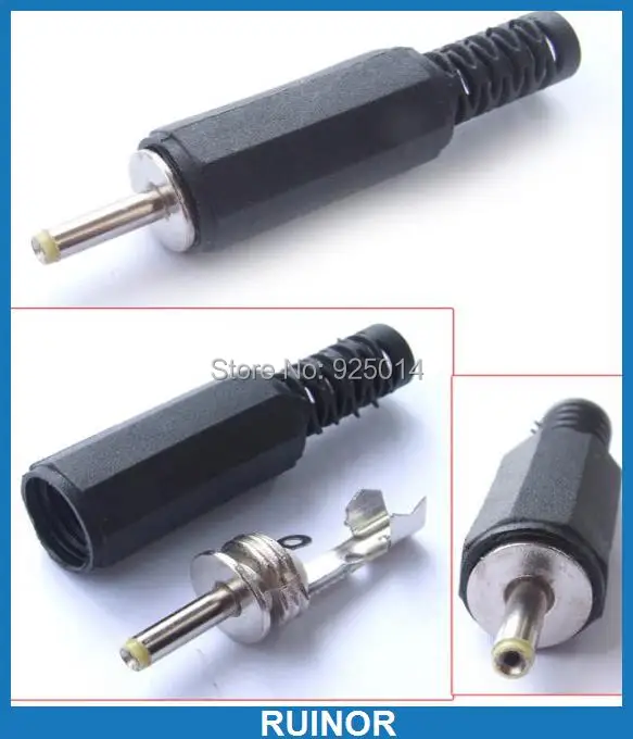 

10 PCS 2.5mm X 0.7MM DC PLUG Male for Charger socket jack Power Plug soldering