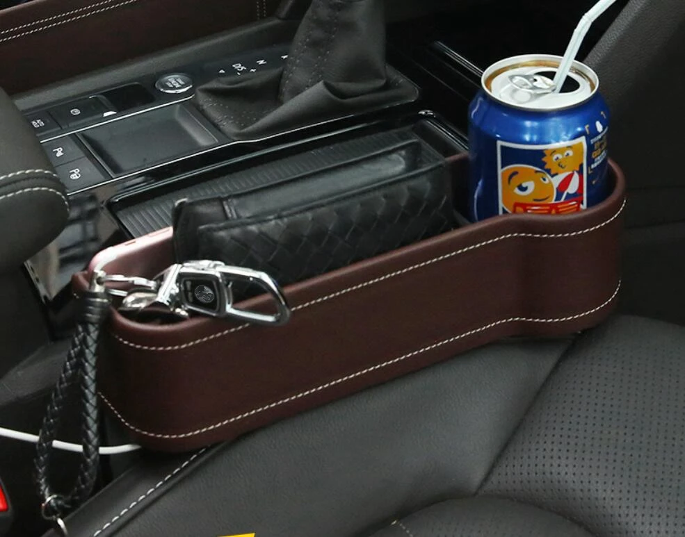 

Car Interiro Accessories Seat Gap Pocket Leak-Proof Storage Bags Store Box For Tesla Model S Model X Model 3 2016 2017