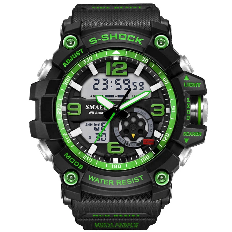 Drop Shipping Fashion Men Sports Watches Male S Shock Watch Casual Quartz LED Digital Waterproof Swimming