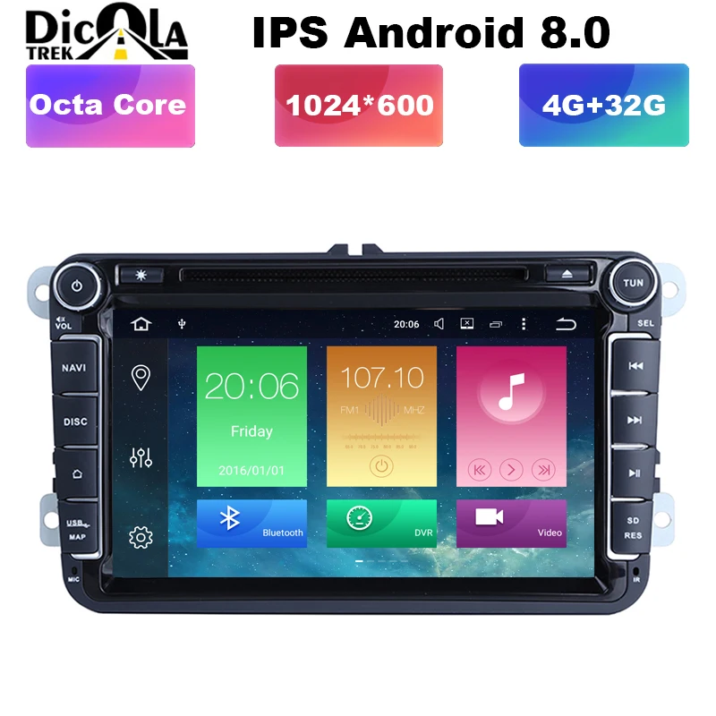Top 2 din Android 8.0 Octa Core 4GB RAM Car DVD for VW Passat CC Polo GOLF 5 6 Touran EOS T5 Sharan Jetta Tiguan GPS Radio BT RDS 0 Top 2 din Android 8.0 Octa Core 4GB RAM Car DVD for VW Passat CC Polo GOLF 5 6 Touran EOS T5 Sharan Jetta Tiguan GPS Radio BT RDS 0