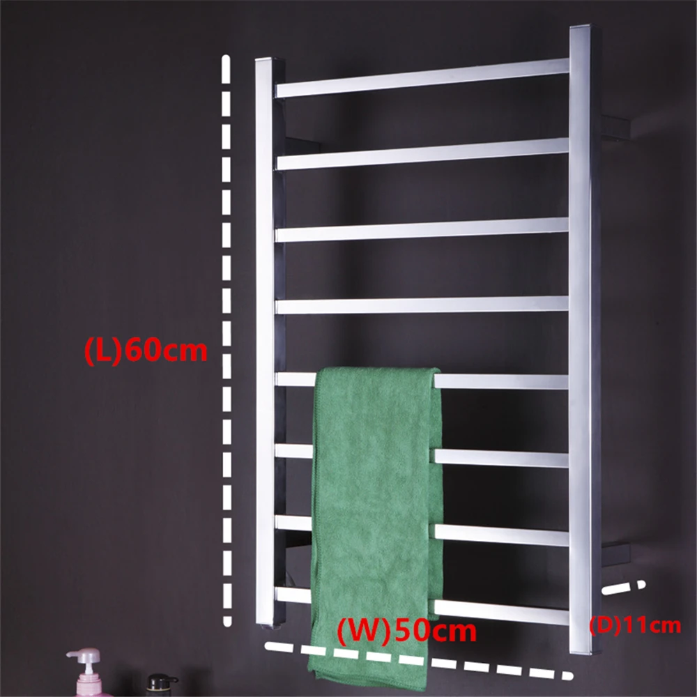 Настенный полотенцесушитель электрический полотенцесушитель из нержавеющей стали аксессуары для ванной комнаты полотенцесушители/полотенцесушитель TW-SQ4